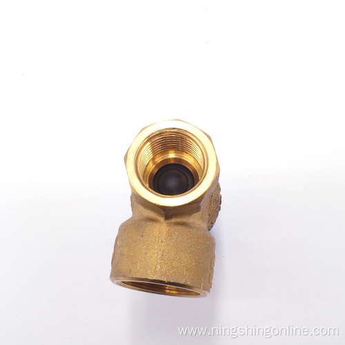 Brass gas pressure safety valve